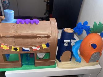 Sponge Bob Vintage Play Set 