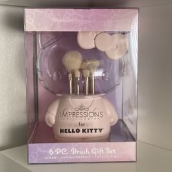 Hello Kitty x impressions vanity brush set