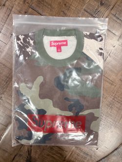 Supreme FW26’ week 6 Wildlife Camo Raglan L/S Top Woodland Camo Size S