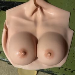 Size d Cup Full Gel Silicone Breast Plate 