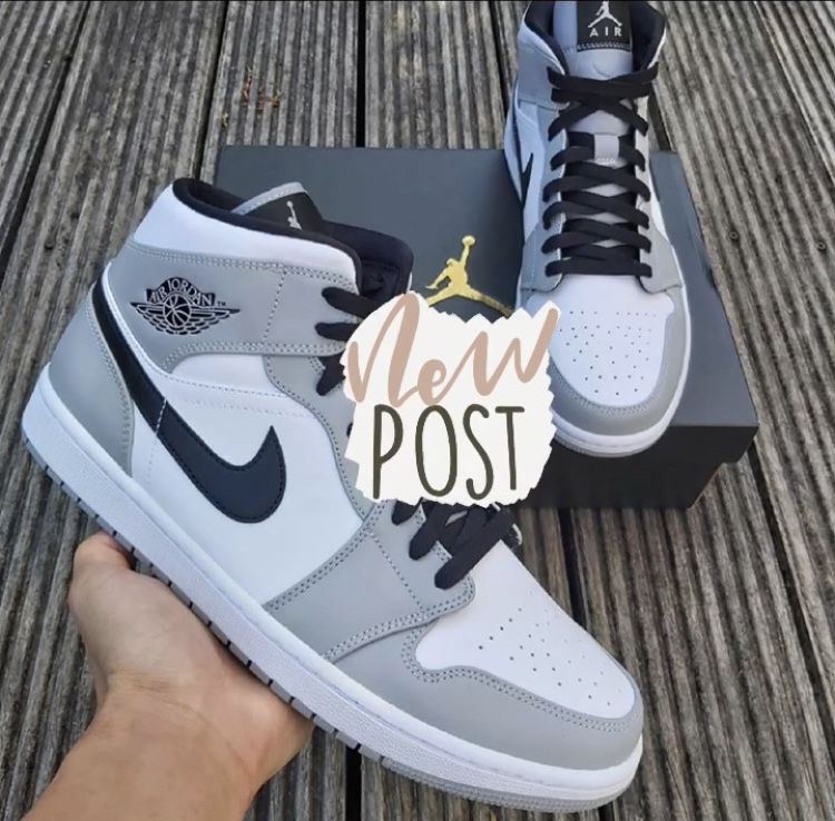 Jordan 1 mid “Smoke grey” size (10.5/11) available. $175 or b/o on each. DS(New) factory laced. Must be picked up locally in Providence.
