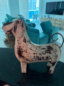 Rustic Decorative Dog
