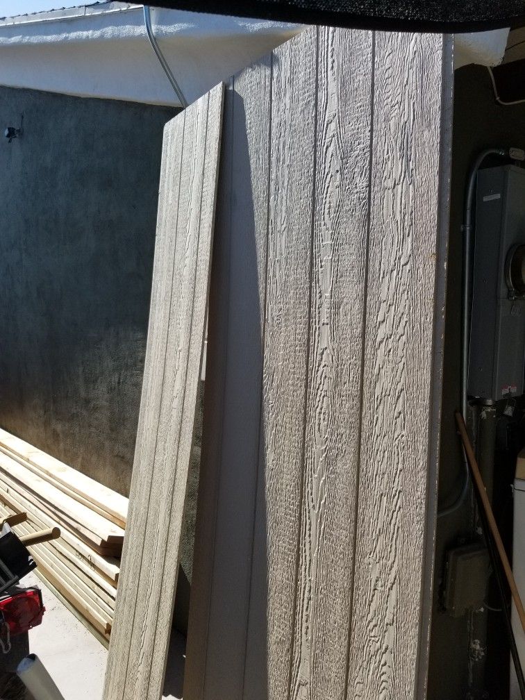 Siding Dos Piezas Una 37"1/2x8' Y la Otra 20"1/2x8'