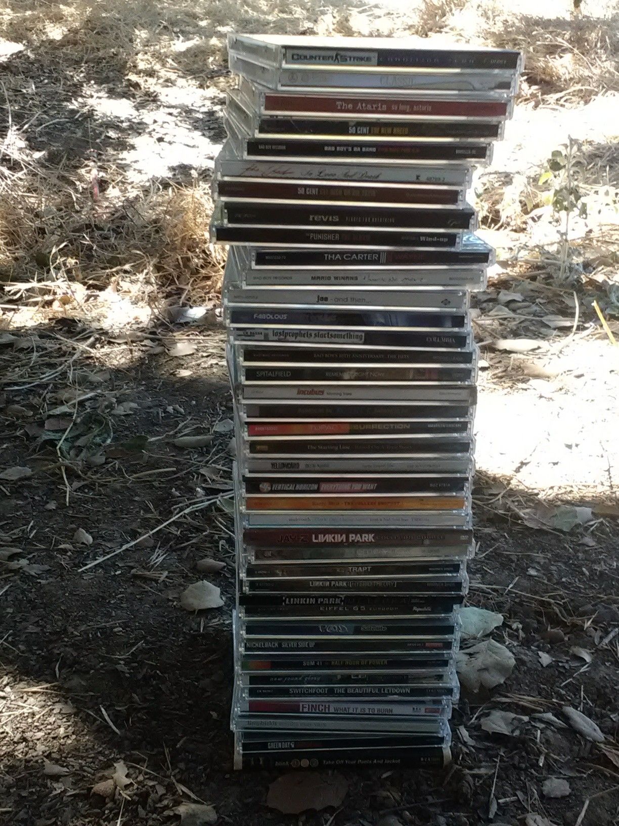 40 music CDs