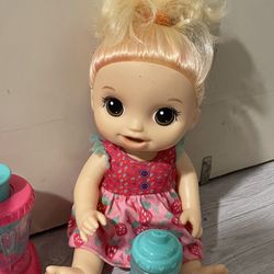 Feeding Doll And Accessories 