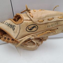 Spalding 42 6115 Baseball Glove Tan