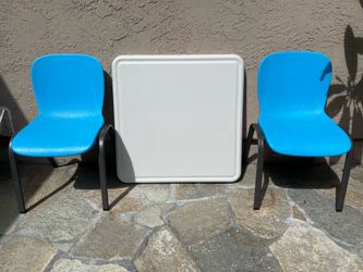 Lifetime table and chairs