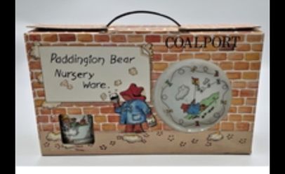 Paddington bear nursery ware