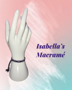 Adjustable Macrame Bracelet