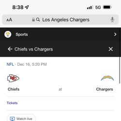 Charger Ticket