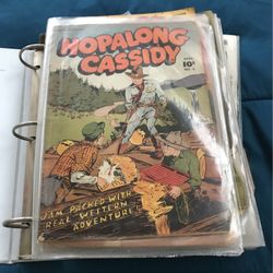 US Vintage Comic Magazines Hopalong Cassidy