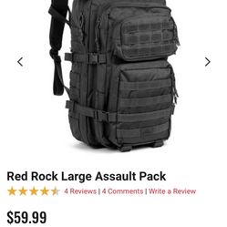 Large Tactical Molle Pack Backpack - New