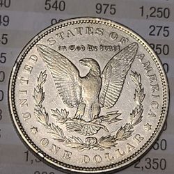 1892 Morgan Silver Dollar 
