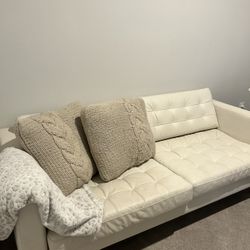 IKEA Leather Couch 