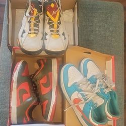 Dunks, & Jordan's For Sale, All Size 9