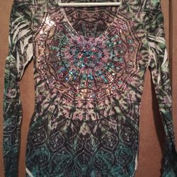 Day Trip Multicolor Long Sleeve Sz Med $5 MPU SERIOUS INQUIRIES ONLY