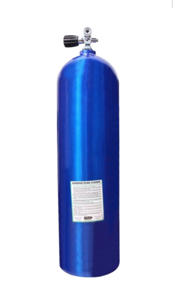 Scuba tank aluminum eighty