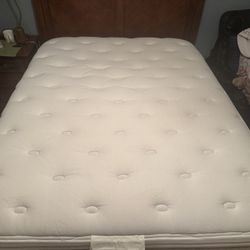 Simmons Euro Top Queen, Mattress, And Box Springs
