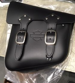Harley Davidson Leather Swingarm Bag