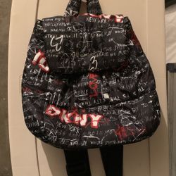 Dkny Graffiti Mini Backpack 