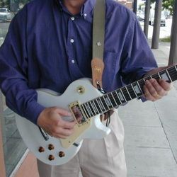 Electric Guitar Les Paul White