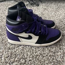 Jordan 1 Court Purple 