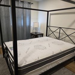 Metal Bed Frame And Mattress