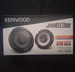 Kenwood 6.5 Door Speakers Brand New In The Box