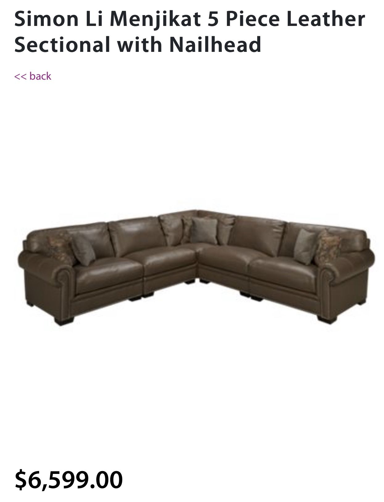 Leather Couches