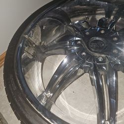 26in Rims All Hold Air And All Center Caps