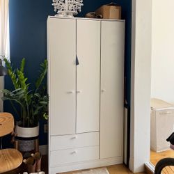 White Wardrobe Armoire