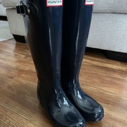 Hunter Rain Boots - Navy - Women’s 