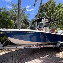 Fishing Raptor Center Console Boat 24 Foot with Trailer 