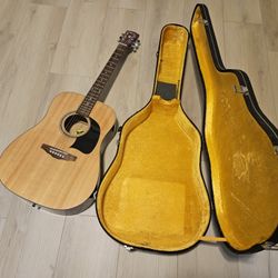 Lyon By Washburn LG2PAK 6 Strings Acoustic Guitar W/Case