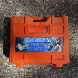 Rotozip Revolution Spiral Saw Kit with Zip Mate and extra Attachments & Case