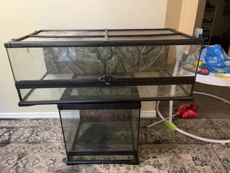 Exo Terra low glass enclosure
