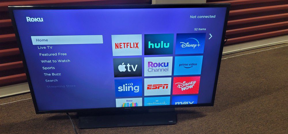 samsung 40 inch led 4k tv with remote control 