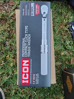 Icon Torque 3/8" Brand New.
