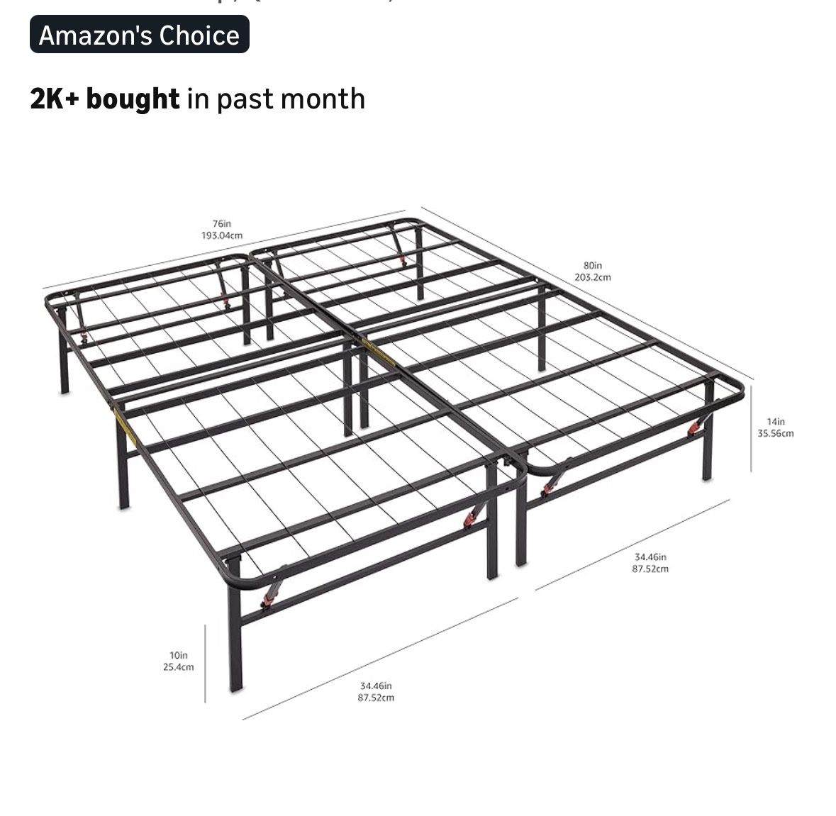 Amazon Basic Queen Bed Frame