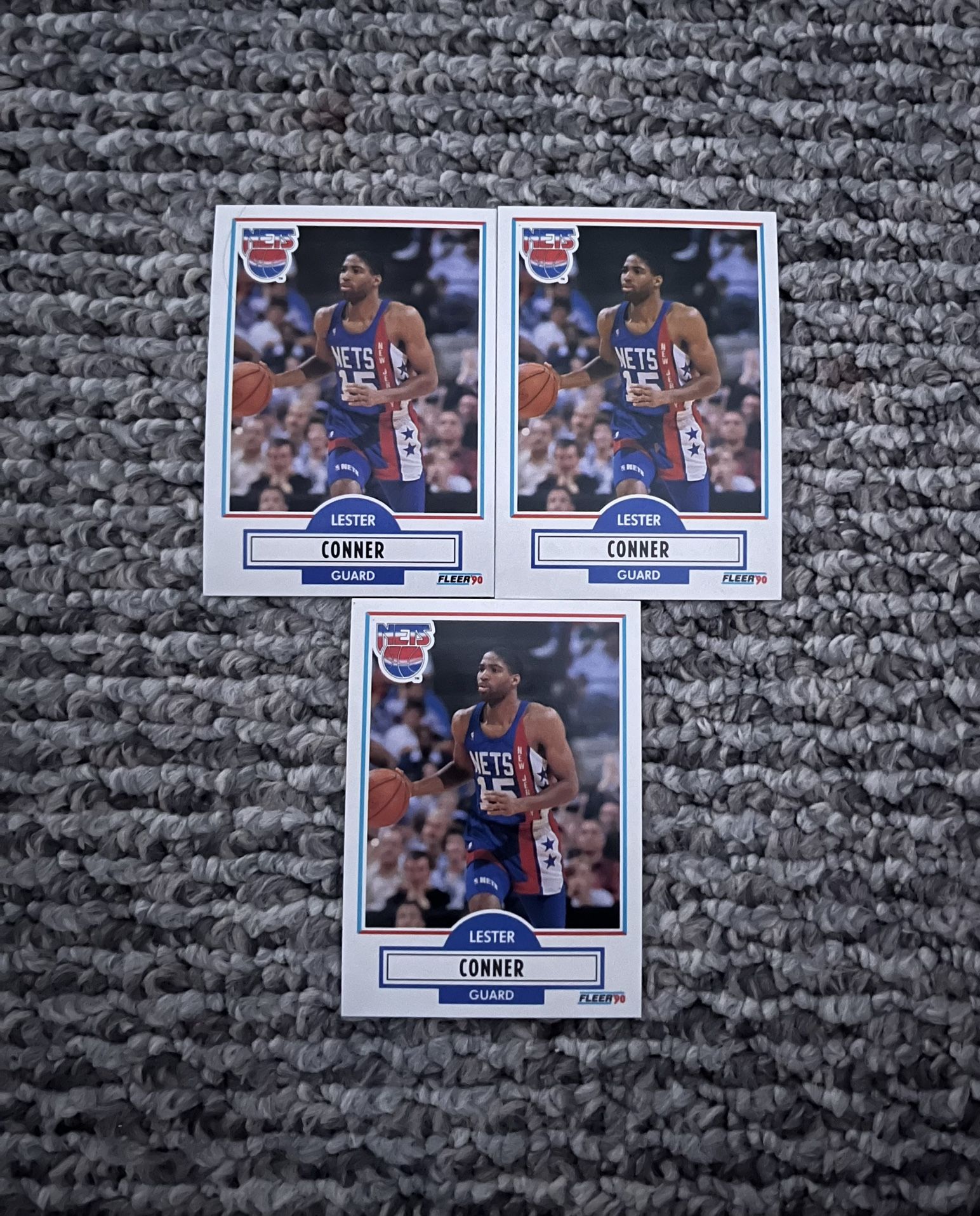 Lester Conner Fleer 90 Cards