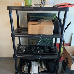 Plastic Shelving Unit