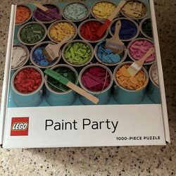 Lego Paint Party Puzzle New