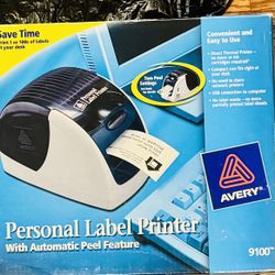 Personal label printer