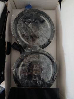 7-Inch Round LED Headlights Pair