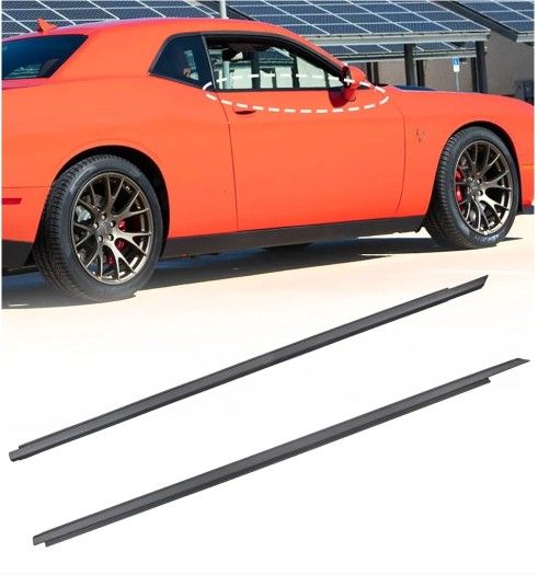 Dodge Challenger Door Window Weatherstrip Molding 