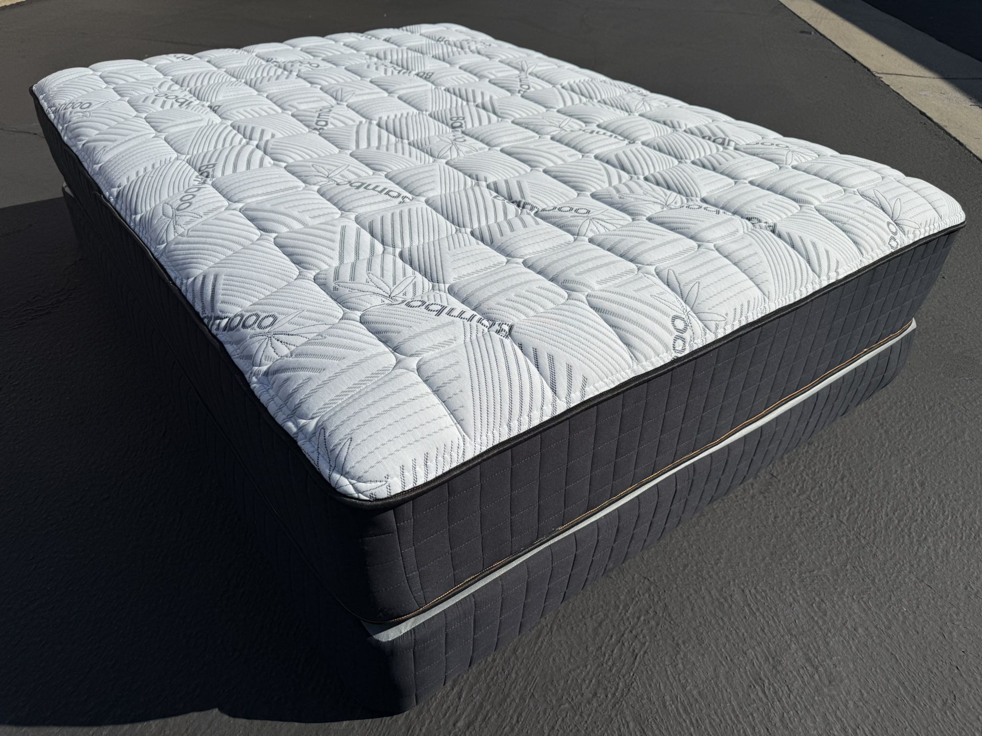 Queen Royal Supreme Mattress And Boxspring !