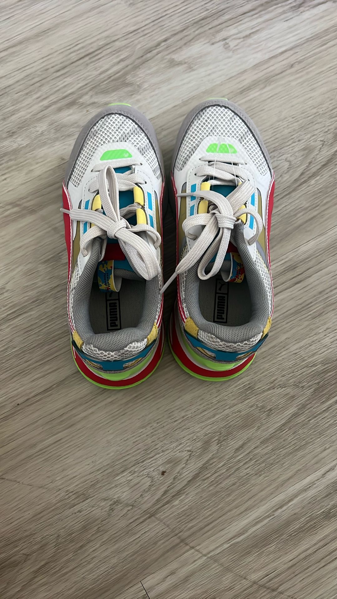 PUMA Kids Boys Mirage Sport Tech Lace Up Sneakers Shoes Casual