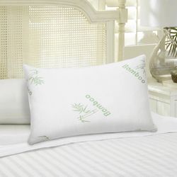 King Premium Bamboo Memory Foam Pillow $14.99