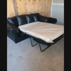 New 3 Piece Furniture Set . Pull Out Bed , Love Seat  Rocking Recliner 