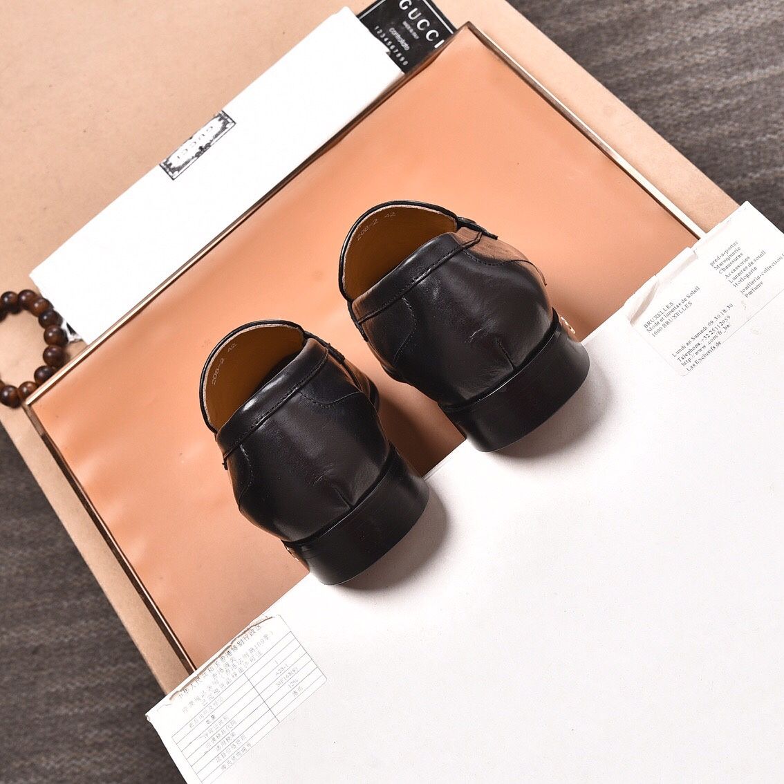 GG Men’s Leather Shoes With Box 2026 New